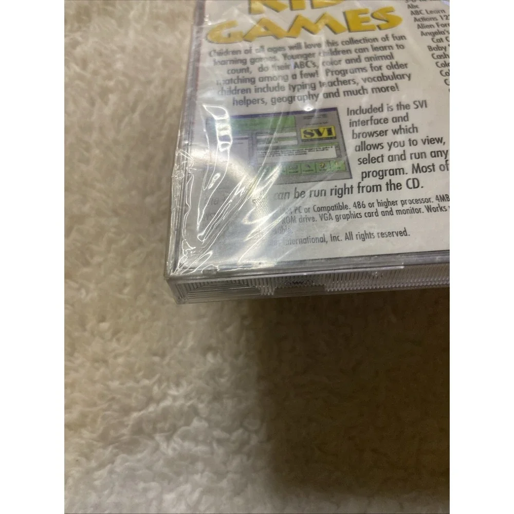 Best of Kid Games PC CD ROM Windows Video Game brand New Sealed NIP NOS New 1995